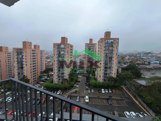 Apartamento com 53m² 2 quartos e 1 banheiro, à venda ou para alugar, no bairro Taboão em Diadema