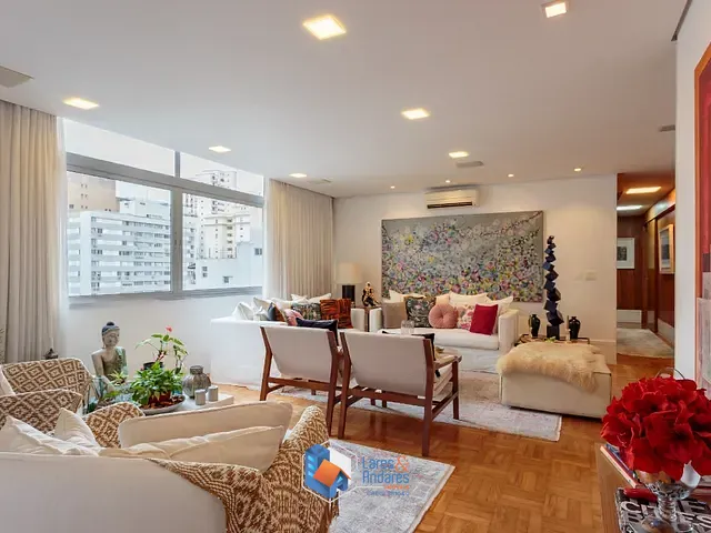 Apartamento com 156m² 3 quartos e 3 banheiros, à venda, no bairro Jardim Paulista em São Paulo