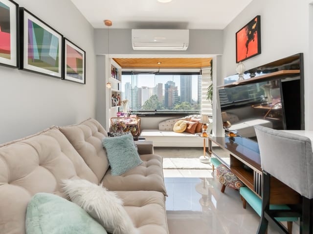 Foto do Apartamento - Apartamento Reformado 42m² na Vila Suzana - Design Moderno e Vista Panorâmica – Pronto para Morar | Paulista Imóveis