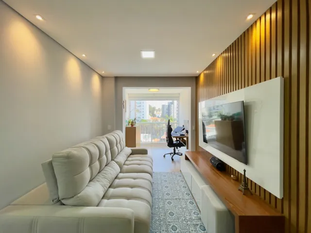Foto do Apartamento - Apartamento 2 Quartos | Design Sofisticado – 56m² - Estilo Retrô Contemporâneo no Condomínio Clube | Paulista Imóveis