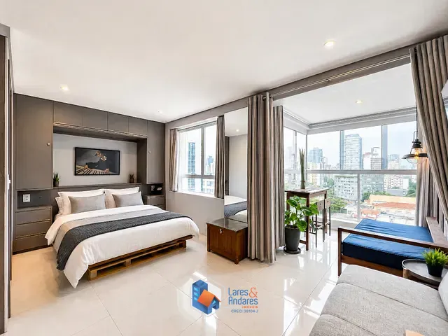 Apartamento com 73m² 1 quarto e 1 banheiro, à venda, no bairro Vila Madalena em São Paulo