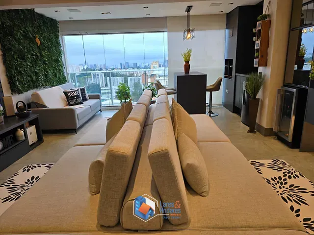 Apartamento com 90m² 2 quartos e 3 banheiros, à venda, no bairro Panamby em São Paulo