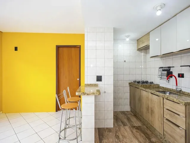 Apartamento 1 quarto e 1 banheiro, à venda, no bairro Campina do Siqueira em Curitiba