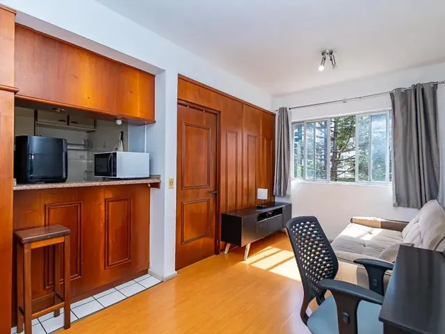 Apartamento 1 quarto e 1 banheiro, à venda, no bairro Bigorrilho em Curitiba