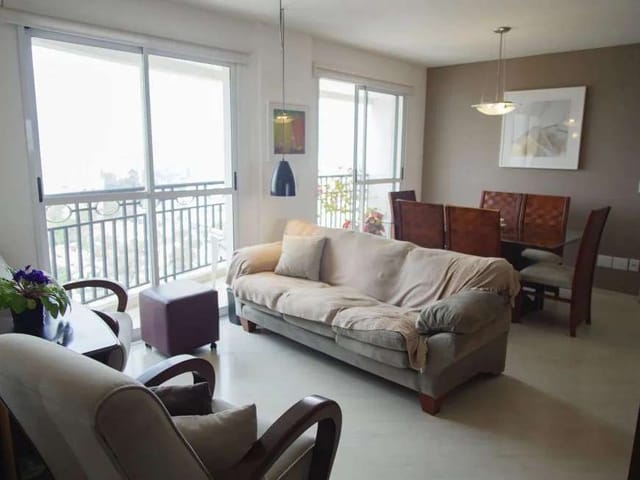 Foto do Apartamento - Apartamento à venda,alto da boa vista 3 dormitorios 1 suite living terraco coz  2 vagas Santo Amaro, São Paulo, SP | Paulista Imóveis