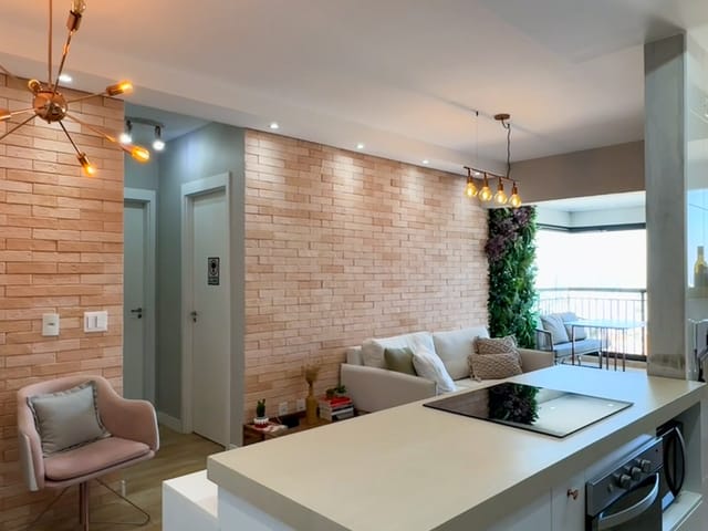 Foto do Apartamento - Apartamento moderno com lazer completo e pôr do sol único - Vila Mascote: 67m² com varanda gourmet e vista 180° | Paulista Imóveis