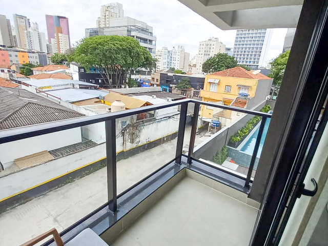Foto do Apartamento - Apartamento moderno mobiliado para locação, 40m área útil, 1 suite, 1 vaga - Cond 730 Padre Carvalho Pinheiros, São Paulo, SP | Paulista Imóveis