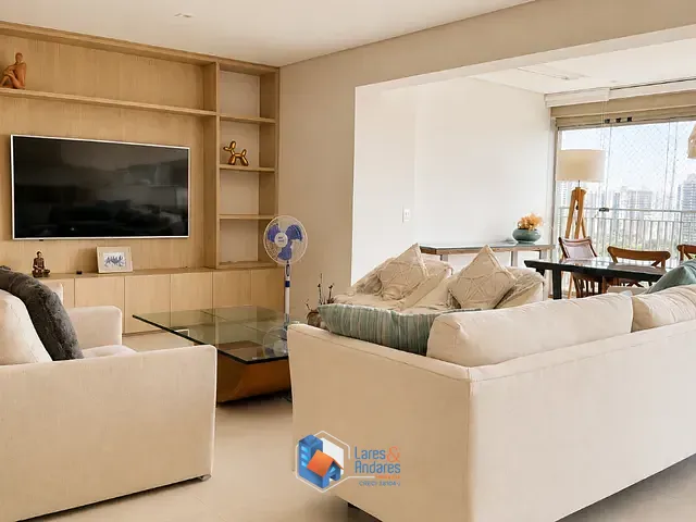 Apartamento com 149m² 3 quartos e 5 banheiros, à venda, no bairro Moema em São Paulo