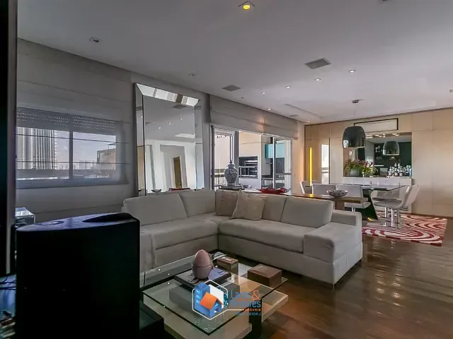 Apartamento com 145m² 2 quartos e 5 banheiros, à venda, no bairro Brooklin Paulista em São Paulo