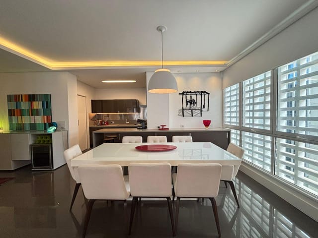 Foto do Apartamento - Apartamento para locação com 118m², 2 Quartos (1 Suíte) + Lavabo | Conforto e Estilo - Living Amplo e Moderno | Paulista Imóveis