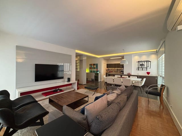 Foto do Apartamento - Apartamento para locação com 118m², 2 Quartos (1 Suíte) + Lavabo | Conforto e Estilo - Living Amplo e Moderno | Paulista Imóveis