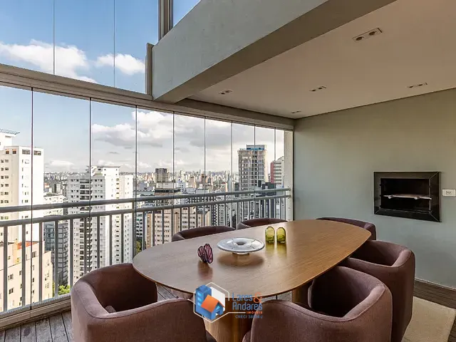 Apartamento com 200m² 2 quartos e 4 banheiros, à venda, no bairro Jardins em São Paulo