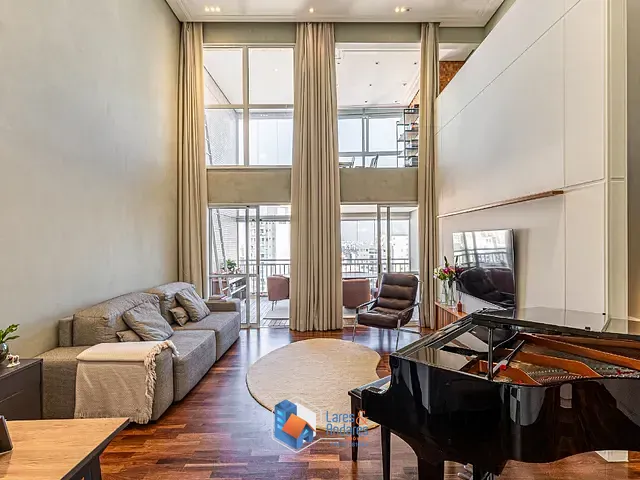 Apartamento com 200m² 2 quartos e 4 banheiros, à venda, no bairro Jardins em São Paulo