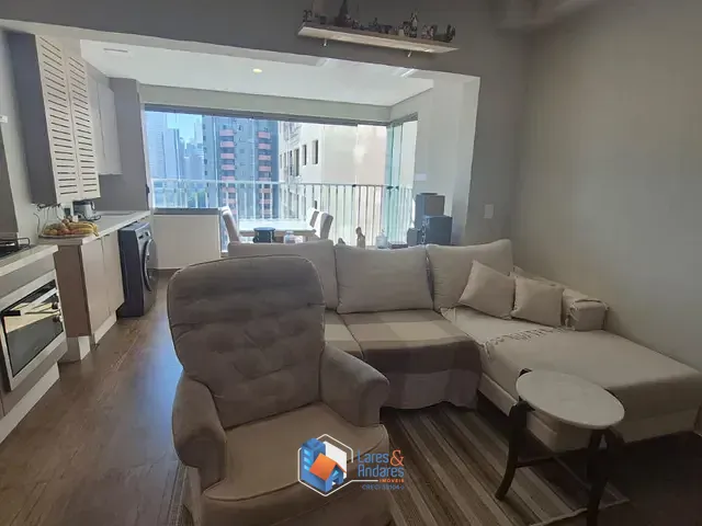 Apartamento com 59m² 2 quartos e 2 banheiros, à venda, no bairro Brooklin Paulista em São Paulo