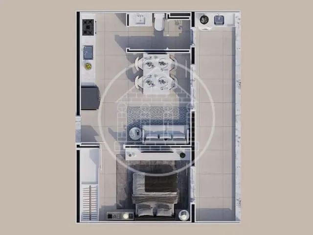 Apartamento 2 quartos e 1 banheiro, à venda, no bairro Jardim Miriam em São Paulo