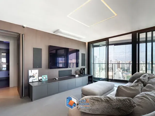 Apartamento com 2500m² 2 quartos e 4 banheiros, à venda, no bairro Vila Olímpia em São Paulo