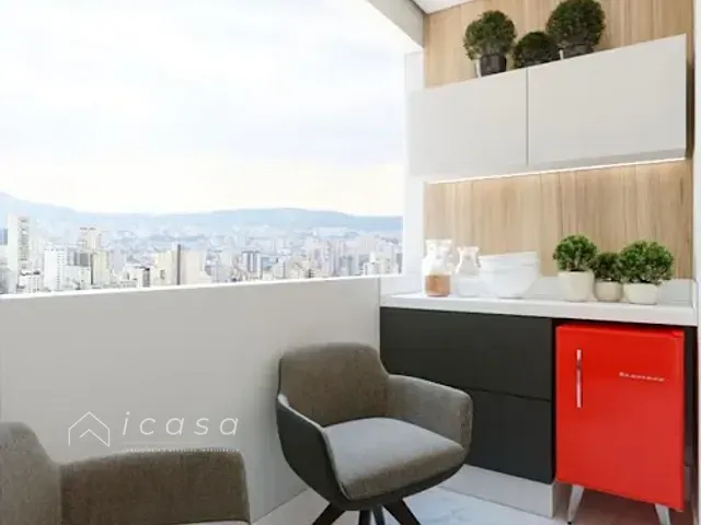 Apartamento com 63m² 2 quartos e 2 banheiros, à venda, no bairro Condomínio Residencial Colinas do Paratehy em São José dos Campos