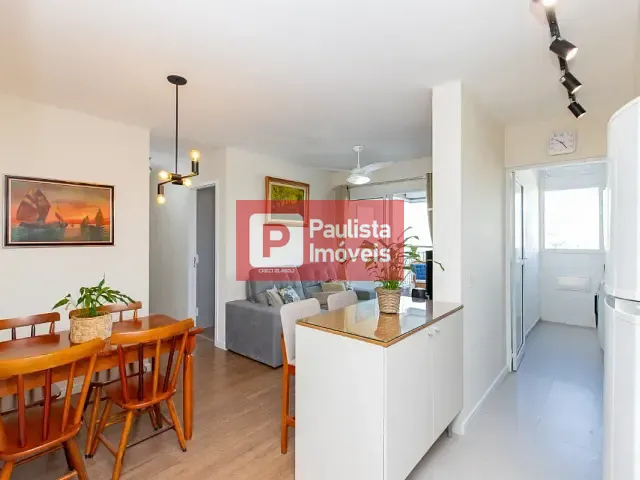 Apartamento 2 quartos e 2 banheiros, à venda, no bairro Santo Amaro em São Paulo