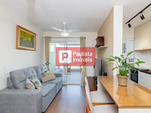 Apartamento 2 quartos e 2 banheiros, à venda, no bairro Santo Amaro em São Paulo