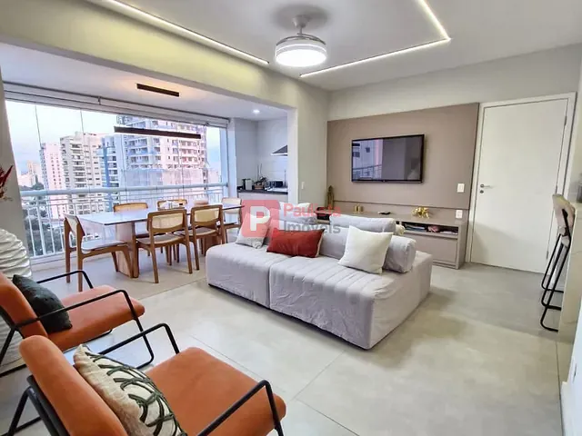 Apartamento 3 quartos e 2 banheiros, à venda, no bairro Santo Amaro em São Paulo
