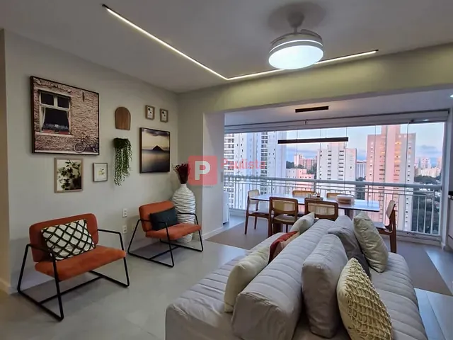 Apartamento 3 quartos e 2 banheiros, à venda, no bairro Santo Amaro em São Paulo