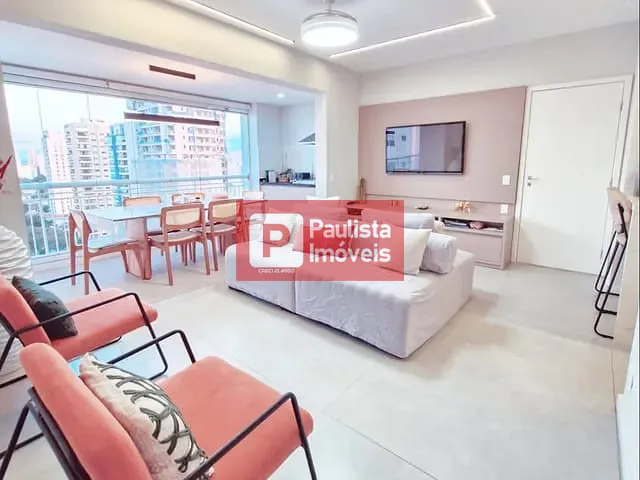 Apartamento 3 quartos e 2 banheiros, à venda, no bairro Santo Amaro em São Paulo