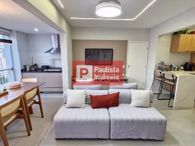 Apartamento 3 quartos e 2 banheiros, à venda, no bairro Santo Amaro em São Paulo