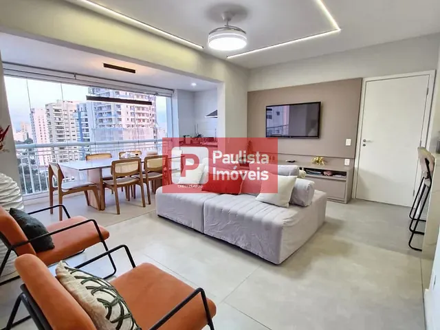 Apartamento 3 quartos e 2 banheiros, à venda, no bairro Santo Amaro em São Paulo