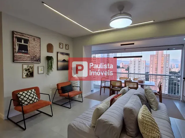 Apartamento 3 quartos e 2 banheiros, à venda, no bairro Santo Amaro em São Paulo