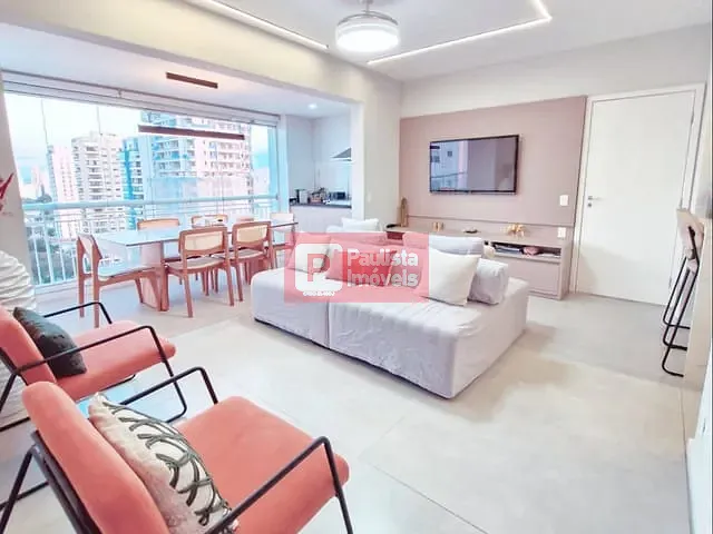 Apartamento 3 quartos e 2 banheiros, à venda, no bairro Santo Amaro em São Paulo