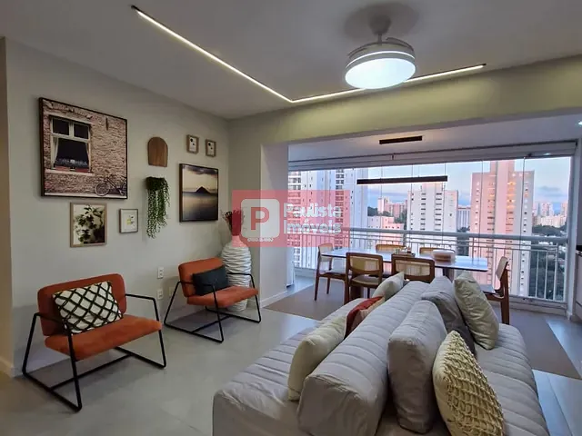 Apartamento 3 quartos e 2 banheiros, à venda, no bairro Santo Amaro em São Paulo