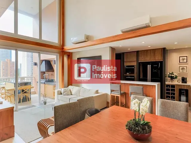 Apartamento com 121m² 3 quartos e 3 banheiros, à venda, no bairro Vila Cordeiro em São Paulo
