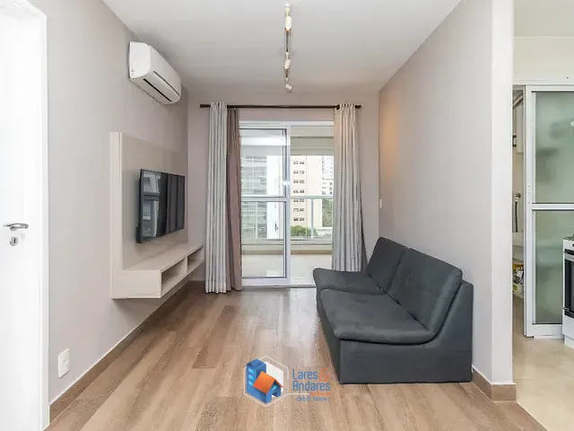 Apartamento com 48m² 1 quarto e 1 banheiro, à venda, no bairro Indianópolis em São Paulo
