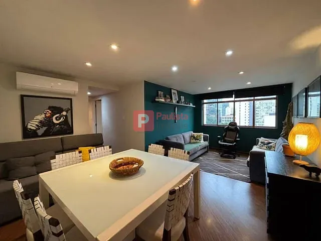 Apartamento com 90m² 3 quartos e 2 banheiros, à venda, no bairro Jardim Paulista em São Paulo