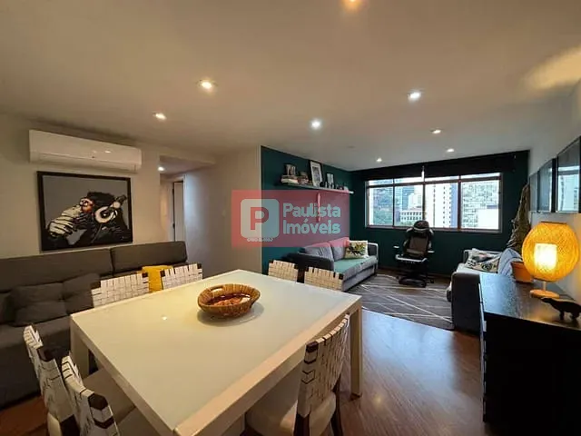 Apartamento com 90m² 3 quartos e 2 banheiros, à venda, no bairro Jardim Paulista em São Paulo