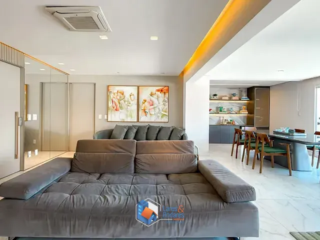 Apartamento com 213m² 3 quartos e 4 banheiros, à venda, no bairro Brooklin em São Paulo