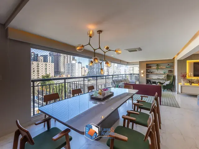 Apartamento com 213m² 3 quartos e 4 banheiros, à venda, no bairro Brooklin em São Paulo