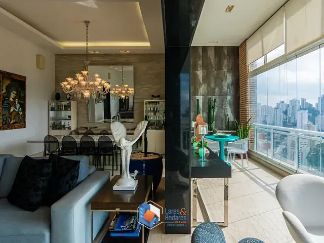 Apartamento com 200m² 3 quartos e 4 banheiros, à venda, no bairro Vila Andrade em São Paulo