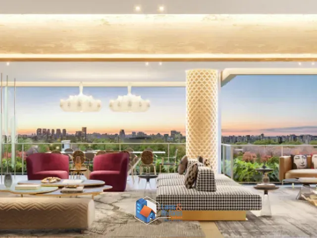 Apartamento com 263m² 4 quartos e 6 banheiros, à venda, no bairro Jardim das Acácias em São Paulo