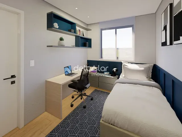 Apartamento com 69m² 3 quartos e 2 banheiros, à venda, no bairro Itapoã em Belo Horizonte