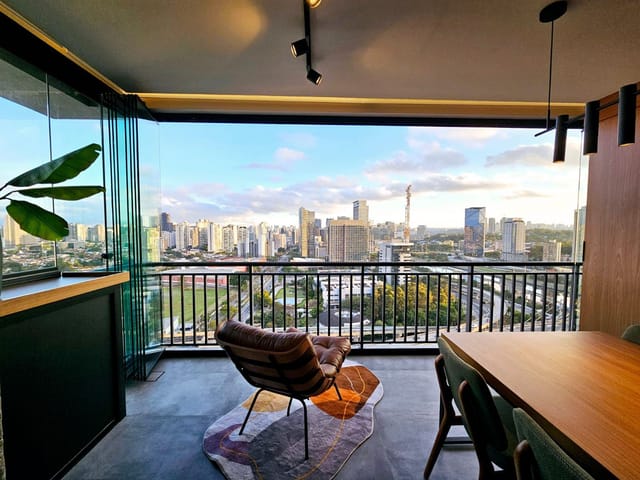Foto do Apartamento - Apartamento para locação com 62m², Design, conforto e exclusividade na Berrini -  Cidade Monções, São Paulo, SP | Paulista Imóveis