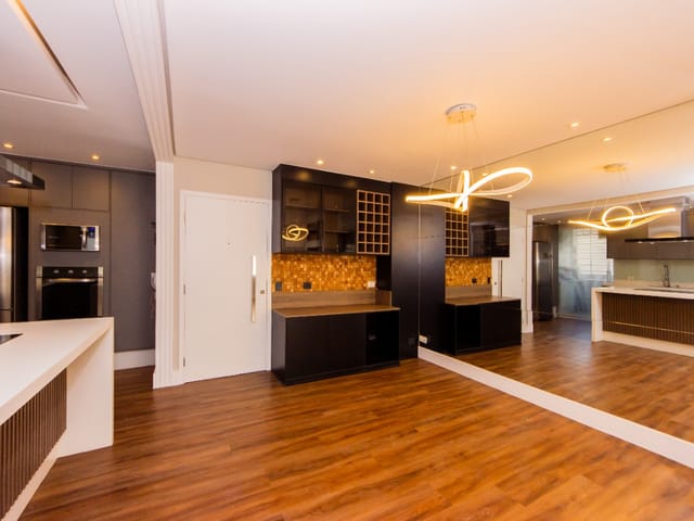 Foto do Apartamento - Apartamento à venda com 88m², Moderno e Reformado no Brooklin, São Paulo, SP | Paulista Imóveis