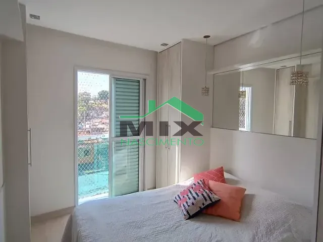 Apartamento com 50m² 2 quartos e 1 banheiro, à venda, no bairro Vila Palmares em Santo André