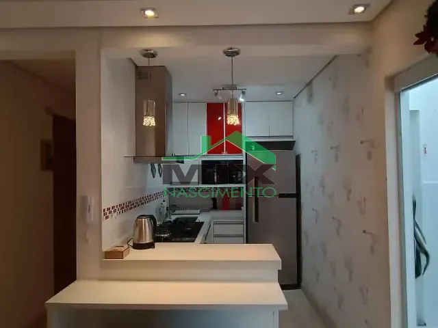 Apartamento com 50m² 2 quartos e 1 banheiro, à venda, no bairro Vila Palmares em Santo André