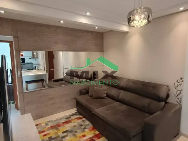 Apartamento com 50m² 2 quartos e 1 banheiro, à venda, no bairro Vila Palmares em Santo André