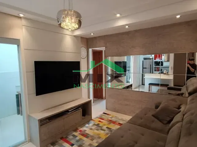Apartamento com 50m² 2 quartos e 1 banheiro, à venda, no bairro Vila Palmares em Santo André