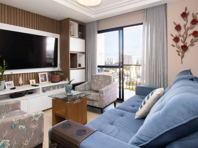 Foto do Apartamento - Apartamento à venda com 87m², com alma de casa, muito verde com segurança e lazer de clube no Alto da Boa Vista, São Paulo, SP | Paulista Imóveis