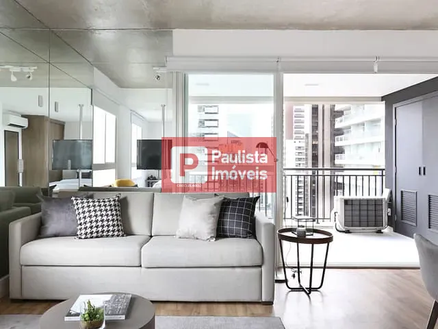 Apartamento 1 quarto e 2 banheiros, para alugar, no bairro Cidade Monções em São Paulo