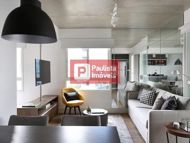 Apartamento 1 quarto e 2 banheiros, para alugar, no bairro Cidade Monções em São Paulo