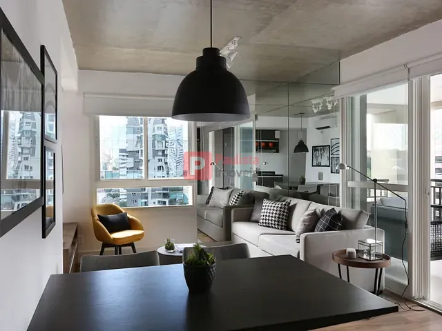 Apartamento com 120m² 1 quarto e 1 banheiro, para alugar, no bairro Cidade Monções em São Paulo